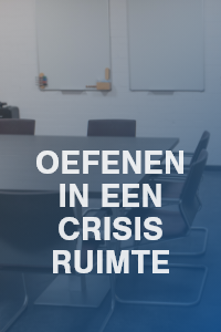 Oefenen in een crisisruimte: een veilige leeromgeving voor levensechte druk