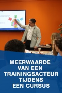 De meerwaarde van oefenen een trainingsacteur tijdens een cursus