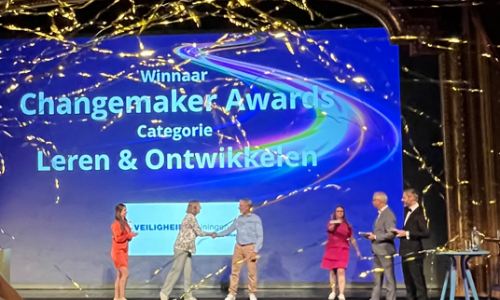 Veiligheidstrainingen.nl wint HR Changemaker Award 2025 in de categorie Leren & Ontwikkelen